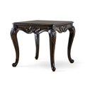 Furniture of America Raya 29-inch Traditional Accent Wood End Table with Cabriole Legs, Home Decor for Living Room, Lounge Area, Office, Espresso