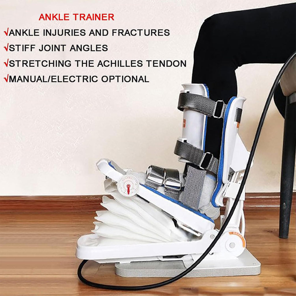 Ankle Joint Rehab Training Equipment,Ankle Post-Operative Trainer,Foot Rehabilitation Training Equipment,Static Stretch Correction Electric