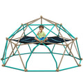 Merax 12FT Climbing Dome with Hammock, Outdoor Geometric Dome Climber Play Center for Kids 3-10 Supporting 1000 lbs, Easy Assembly Jungle Gym