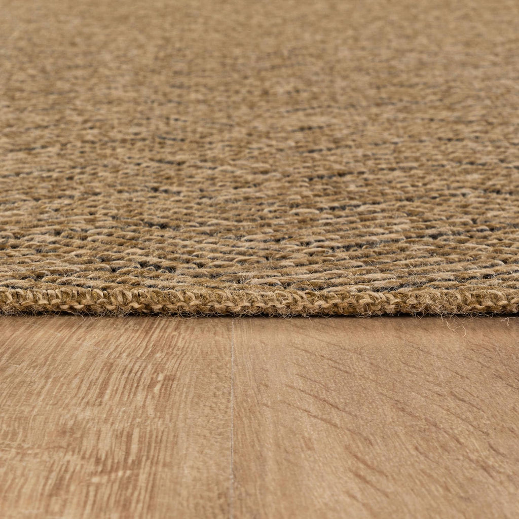 Luul Home Easy Jute Rugs 10x14 Herringbone Natural Color Living Room Indoor Outdoor Area Rug for Patio and Kitchen Rug High Traffic Washable Easy to Clean Solid Boho Woven Design Carpet (10 x 14)