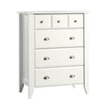 Sauder Shoal Creek Bedroom 4-Drawer Chest, in Soft White finish