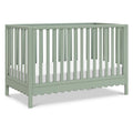 Davinci Sammy Scallop 4-in-1 Convertible Crib in Light Sage, GREENGUARD Gold Certified
