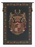 C Charlotte Home Furnishings Inc Royal Crest II Belgian Tapestry Wall Hanging | Viscose Cotton and Polyester Blend Wall Art | 69 in. x 47 in | Home Decor Accents