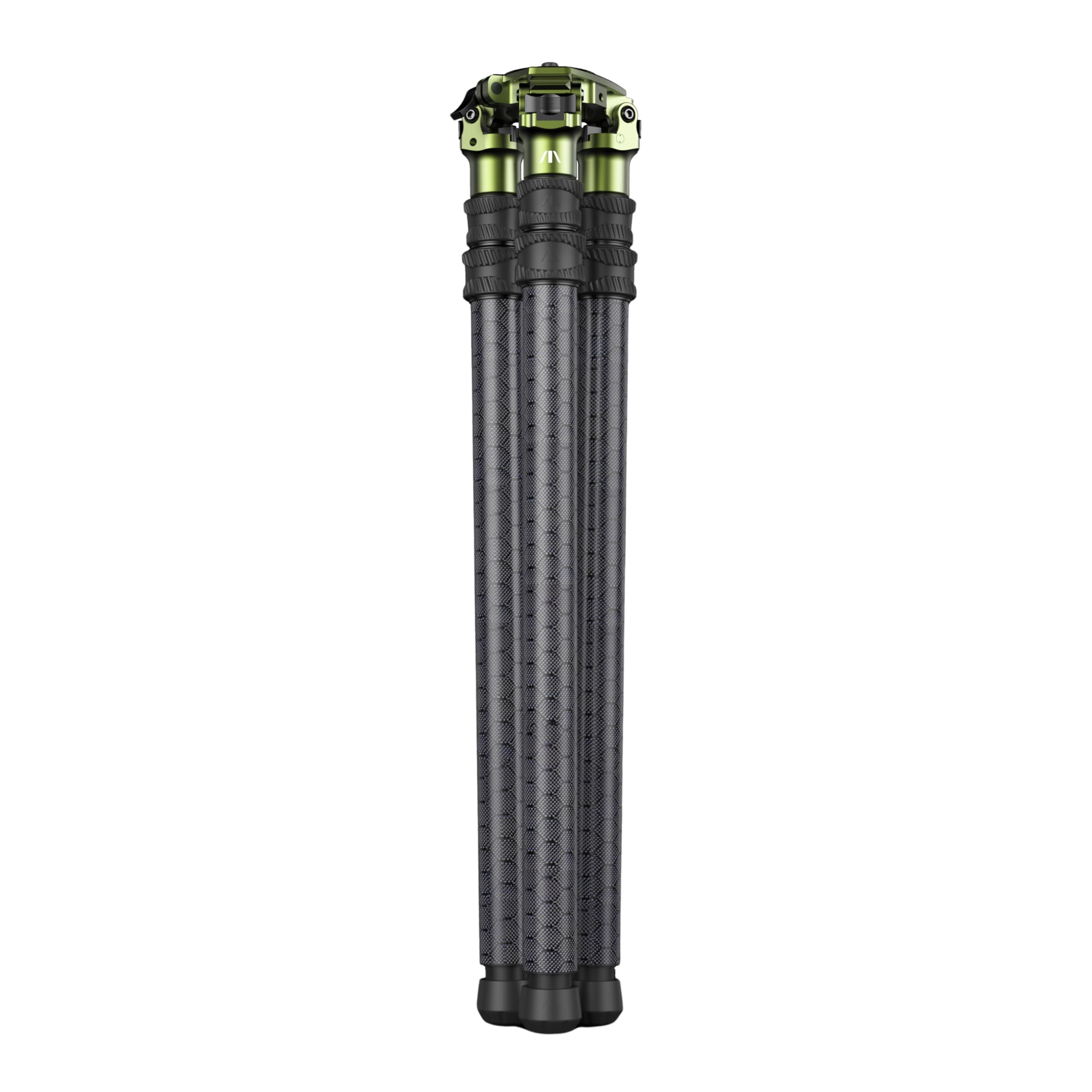 FatBoy Tripods Elevate 3 Section Tripod - Carbon Fiber and Aluminum Tripod with Durable Frame, Lightweight, Stable Design, Bubble Level, Adjustable Legs, and Hands-Free Operation for Hunting, Shooting