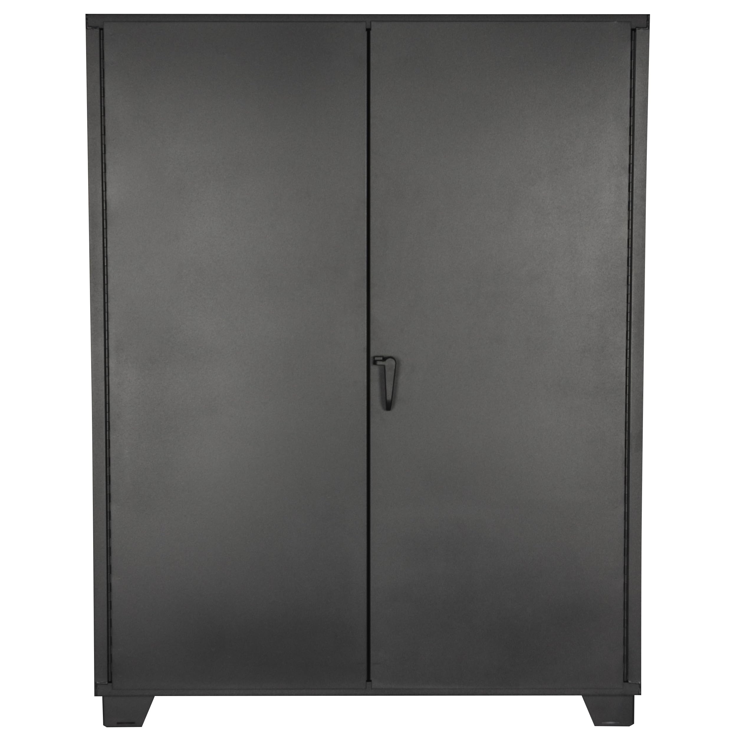 Jamco Tool Storage Cabinets with Bin Mounts, Model DE, Includes 230 Bins, 60-Inch W x 24-Inch D x 78-Inch H, Red Bins