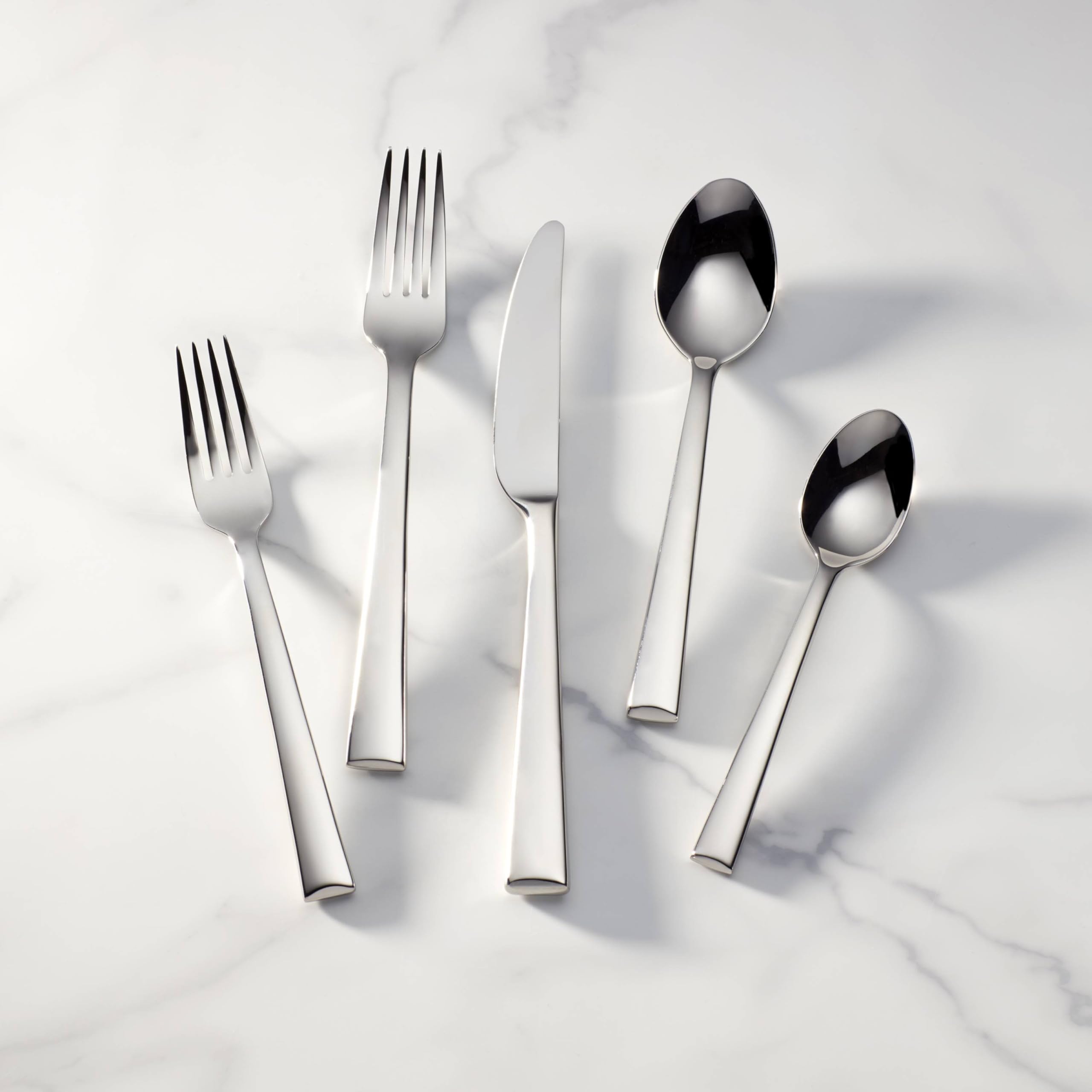Lenox 828372 Continental Dining 20-Piece Flatware Set
