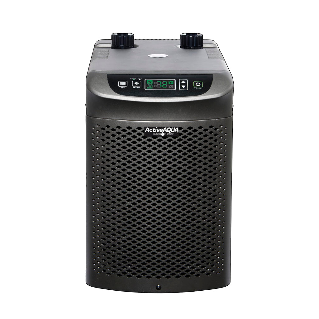 Active Aqua 0.10 HP Water Chiller with Boost | Cold Plunge & Ice Bath Cooler | Digital Temp Control | Fresh & Salt Water, Hydroponics, Aquariums | 10–40 Gal