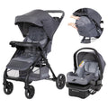Baby Trend Passport® Cargo Stroller Travel System with EZ-Lift™ Plus Infant Car Seat, Grey Bamboo