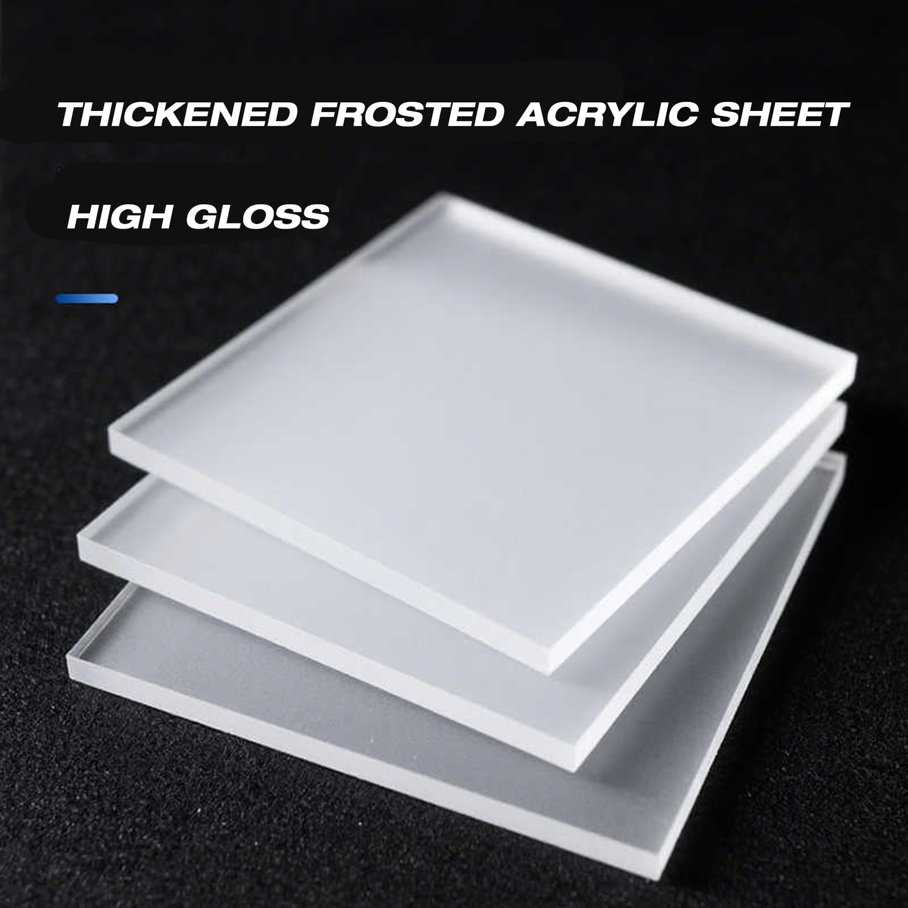 20pcs 11.81" x 15.75" Clear Acrylic/Plexiglass Sheet 12mm Thick, Plastic Sheet Transparent Board Panel for Glass, DIY Project,Picture Frame, Paintings, Art Craft