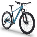 SAVADECK Carbon Fiber MTB with U6000 10 Speed Shift Groupset, Hydraulic Disc Brake with MT200 Break System (Gulf Blue, 27.5 * 19)