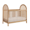 Soho Baby Everlee Convertible Island Crib, Honey Wood