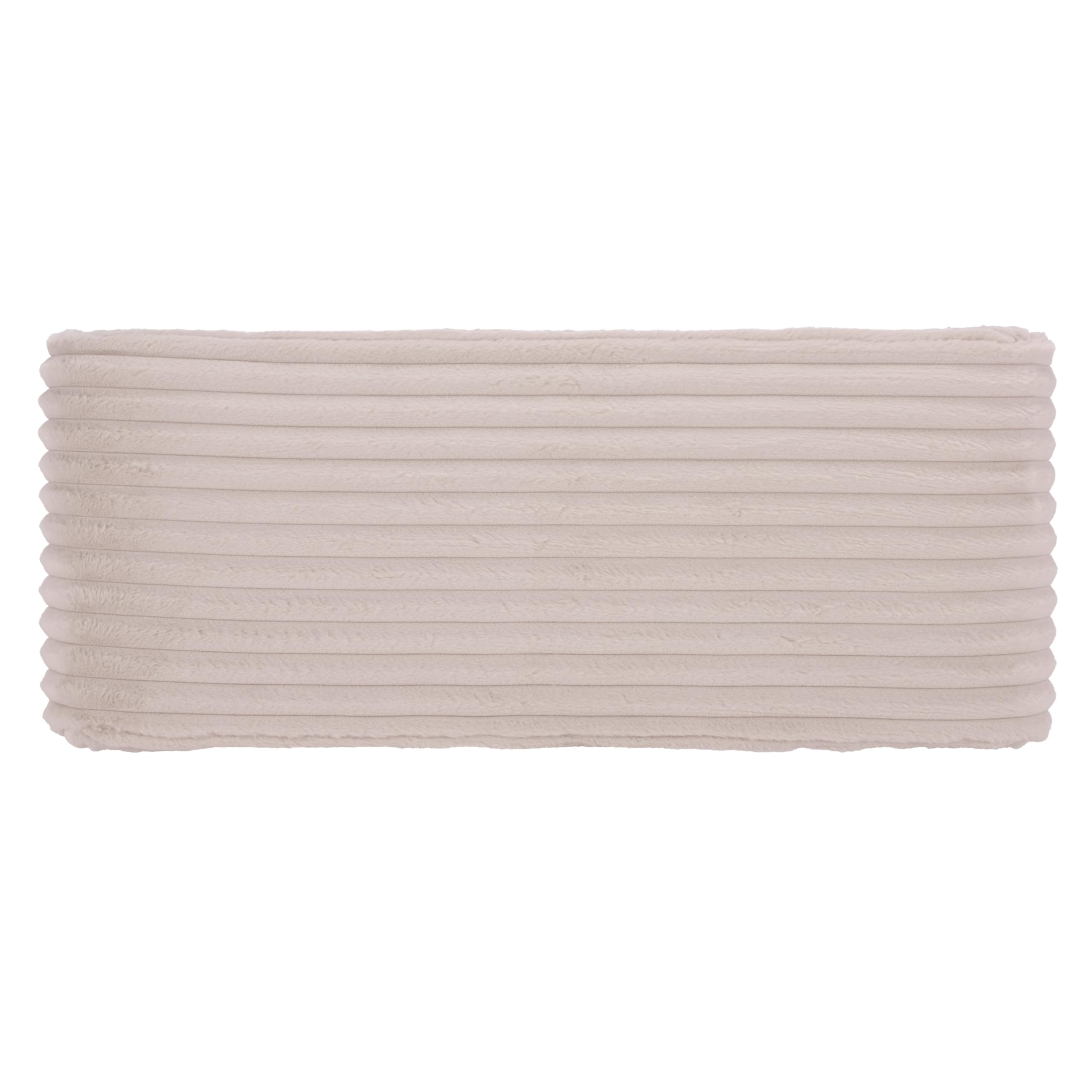 SAFAVIEH Home Collection - Arihana Curved Waterfall Bench, Beige Upholstered Seating (BCH6405A)
