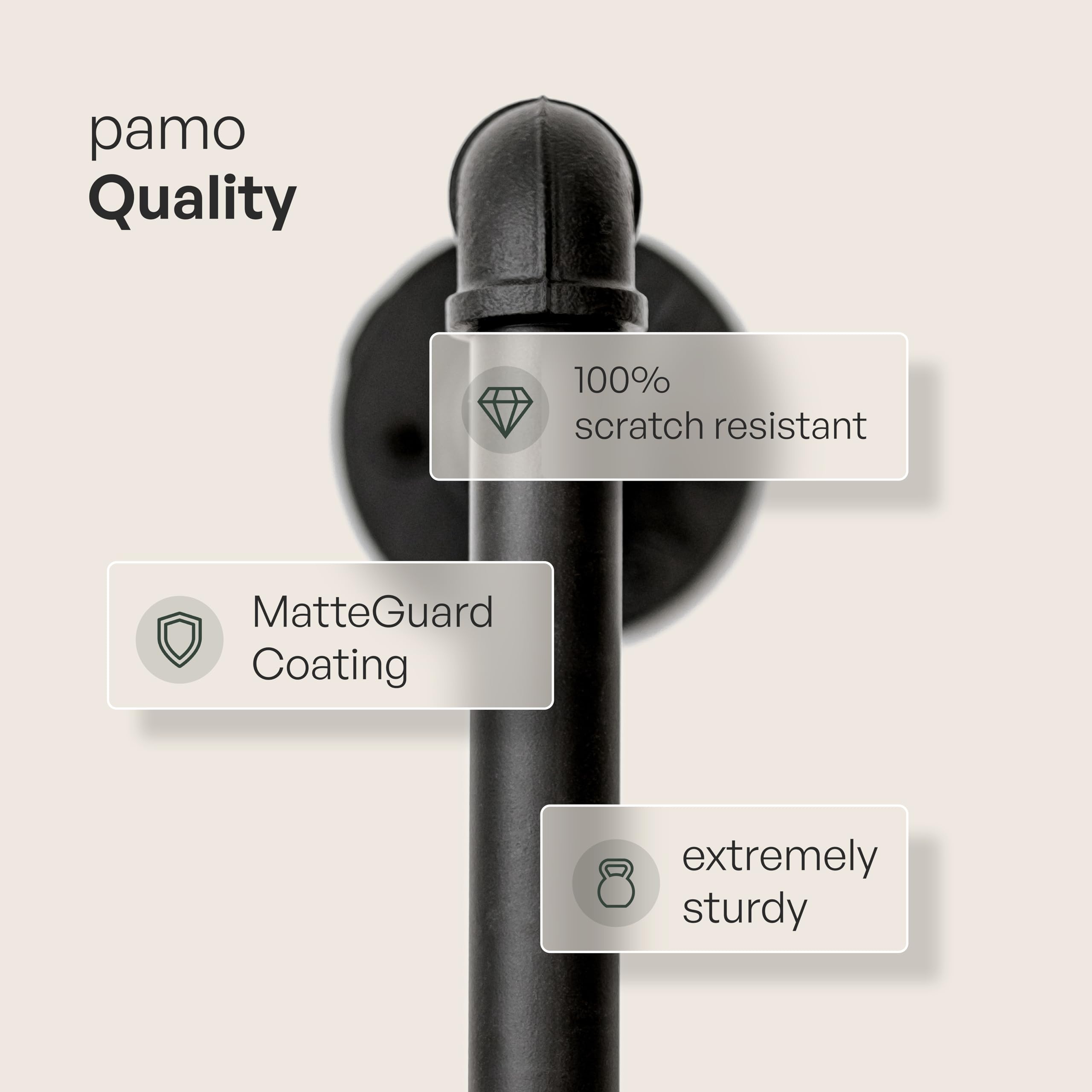 pamo Industrial Pipe Clothing Rack with Shelf - 390 lbs Capacity - Wall Mounted Clothes Rack and Walk In Closet with Metal Shelf for Wardrobe