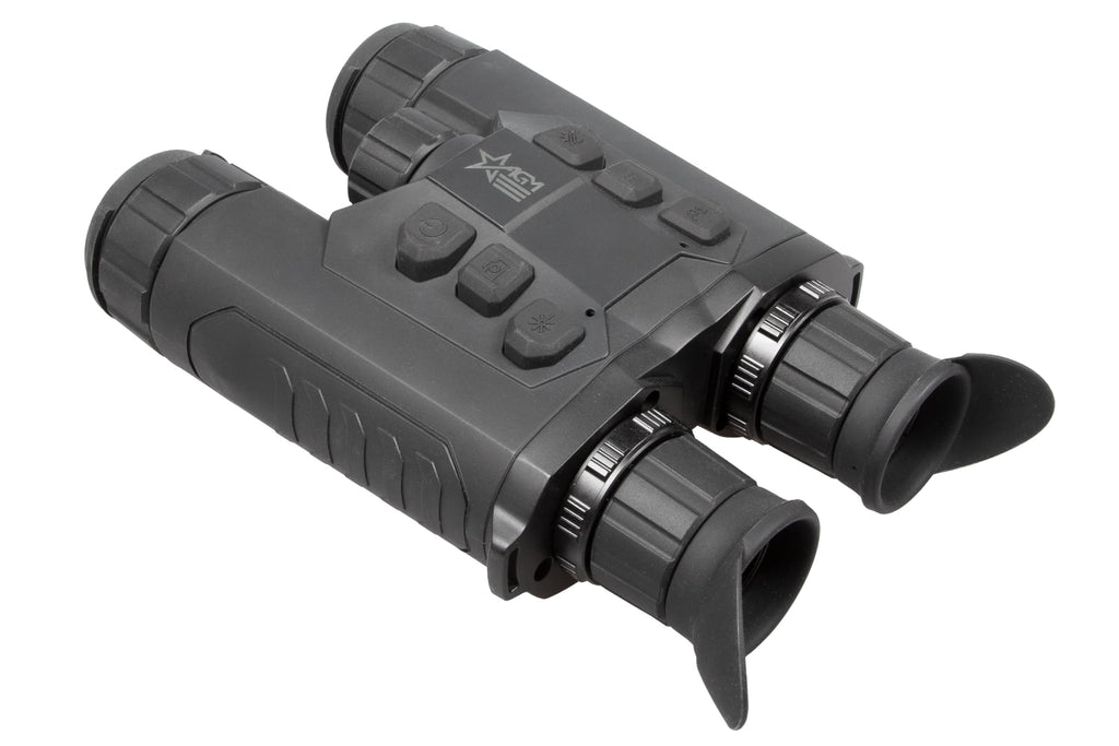 AGM Global Vision ObservIR LRF 25-256 Fusion Thermal Imaging & CMOS Binocular with Built-in Laser Range Finder, 12 Micron 256x192 (25 Hz), 4K, 25 mm Lens.
