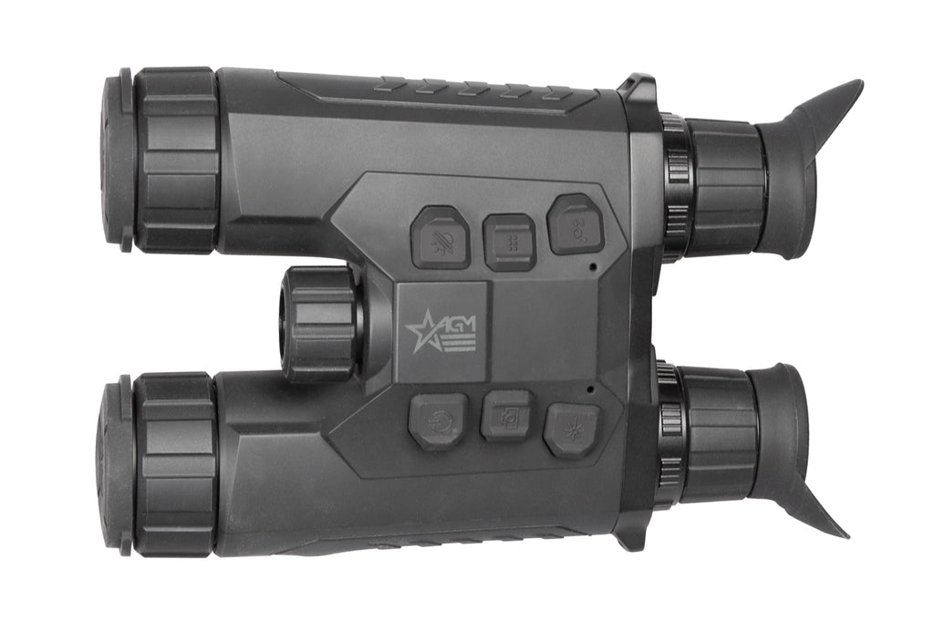 AGM Global Vision ObservIR LRF 25-256 Fusion Thermal Imaging & CMOS Binocular with Built-in Laser Range Finder, 12 Micron 256x192 (25 Hz), 4K, 25 mm Lens.