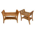 EcoDecors Symmetry Shower Bench Combo