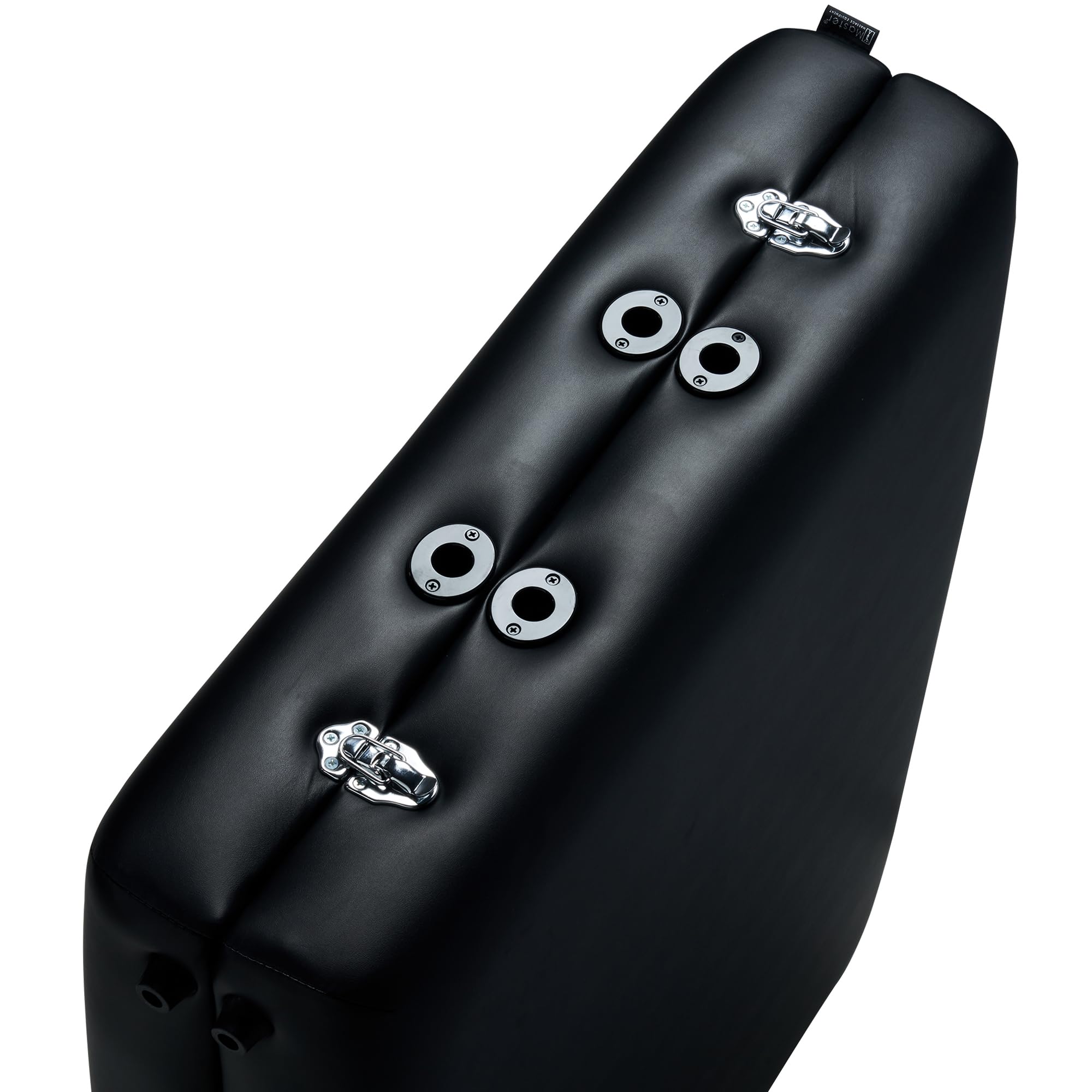 Master Massage Newport Black 30" Professional Portable Massage Table Package in Black with Ambient Lighting System
