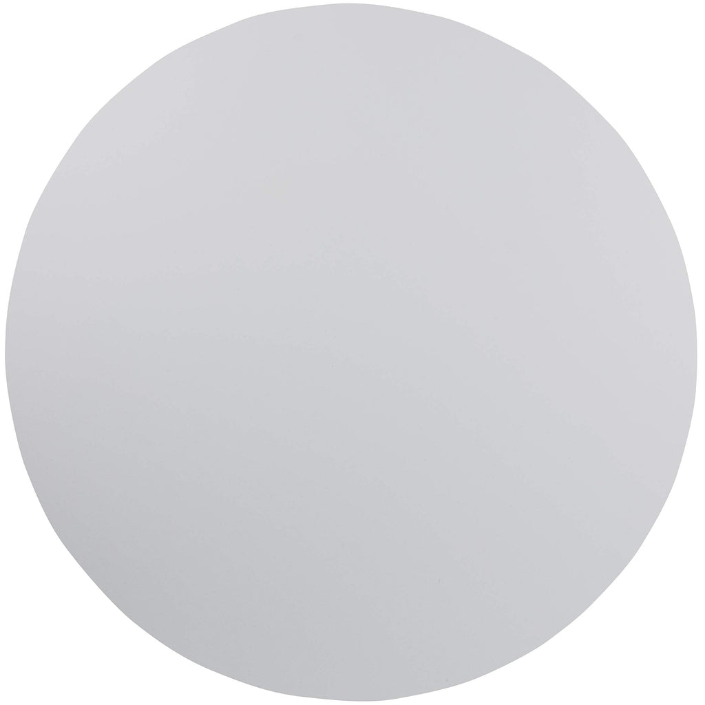 Flash Furniture Elon 6' Round All-Occasion Plastic Folding Event Table, Foldable Portable Banquet Table for Indoor/Outdoor Events, White
