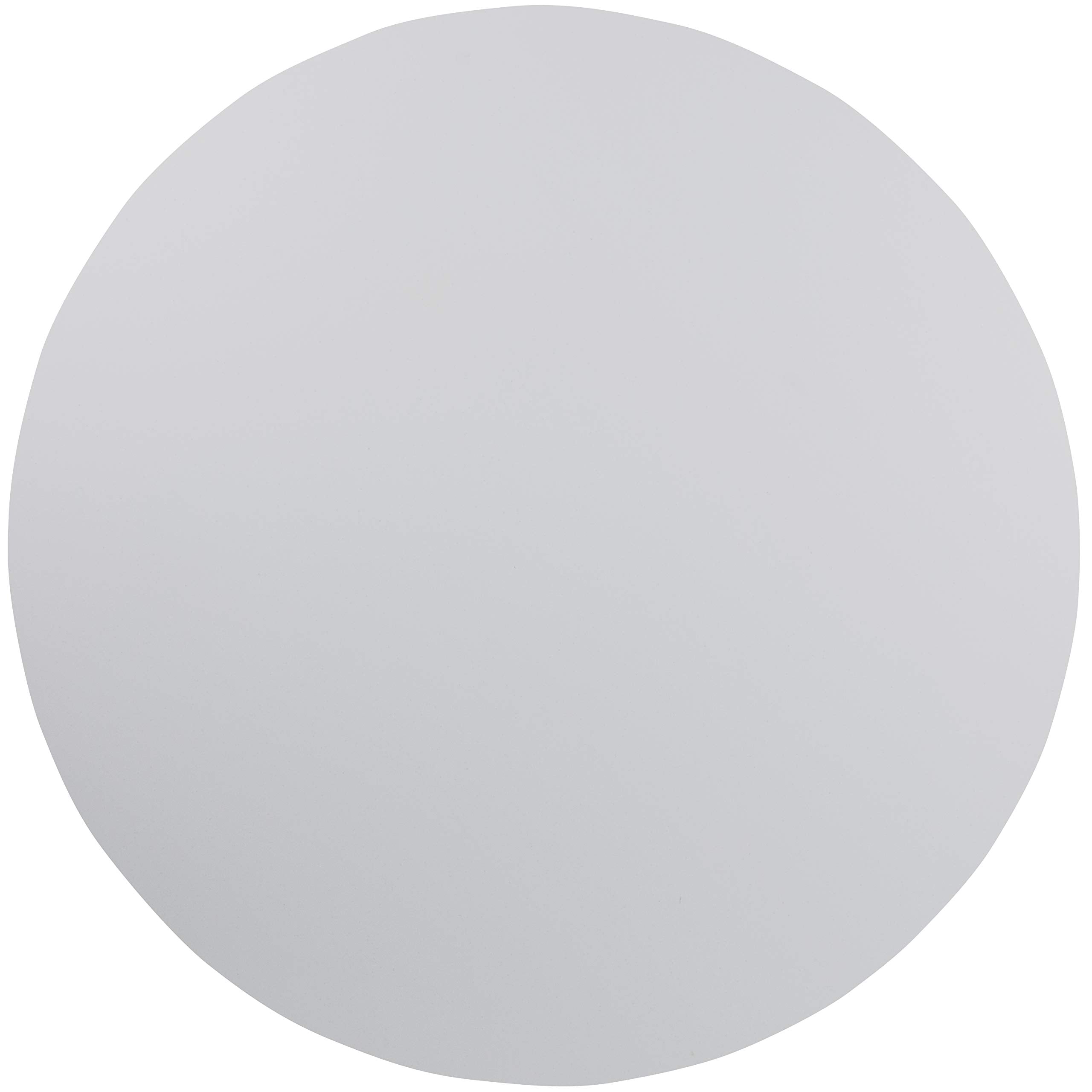 Flash Furniture Elon 6' Round All-Occasion Plastic Folding Event Table, Foldable Portable Banquet Table for Indoor/Outdoor Events, White