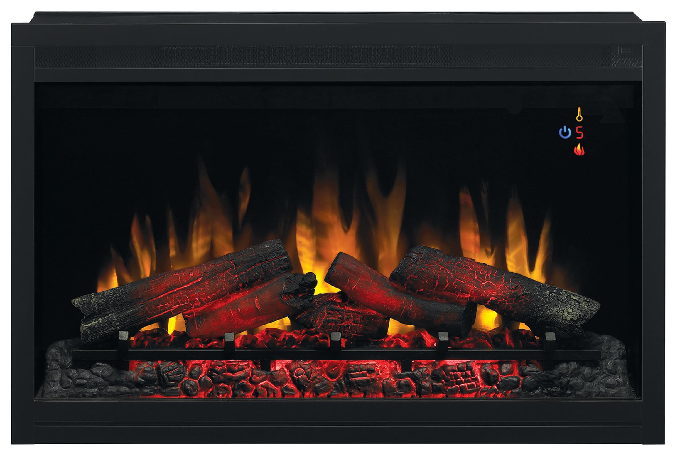 ClassicFlame 36" Traditional Built-in Electric Fireplace Insert, 120 volt