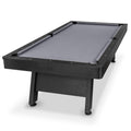 GoSports 8 ft Pool Tables with Wood Finish - Billiards Game Room Table for Adults & Family - Accessories Not Included - Gray