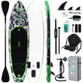 FunWater Inflatable Stand Up Paddle Board with Premium SUP Paddleboard Accessories, Anti-Slip EVA Deck, Paddle Boards for Adults & Youth of All Skill Levels