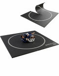 BELINOVA Advanced Shock-Absorbing Wrestling Mat – Flexi-Roll Protective Flooring for BJJ, Judo & MMA – Professional Grade Home Workout Mat for Safe Landing & Joint Support