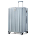 Hanke 29 Inch Expandable Checked Luggage Lightweight PC Hard Shell Luggage Suitcases with Wheels Travel Luggage Rolling Large Suitcase Travel Luggage Bag for Study Abroad.(Gray)