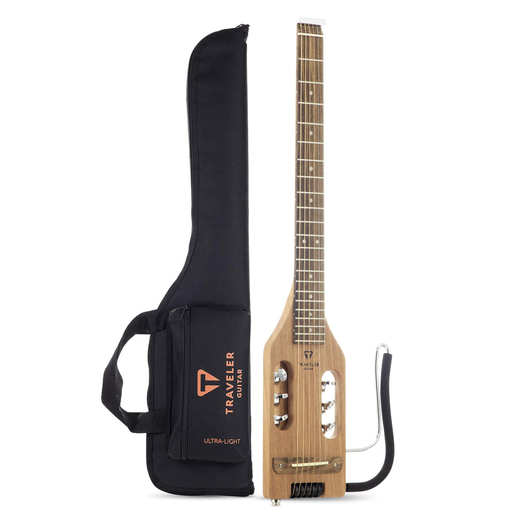 Traveler Guitar Ultra-Light Acoustic Acoustic-Electric Guitar, Mahogany