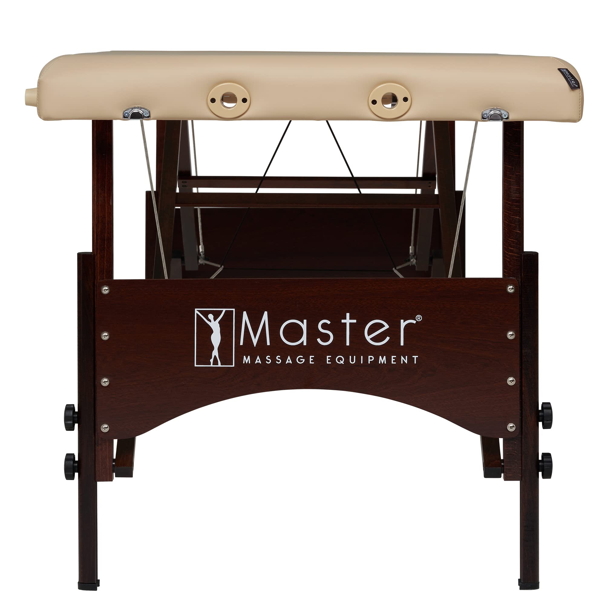 Master Massage 28" Argo Portable Massage Table with Extra Music Master Crescent Round High Fidelity Sound Face Cradle Cushionin