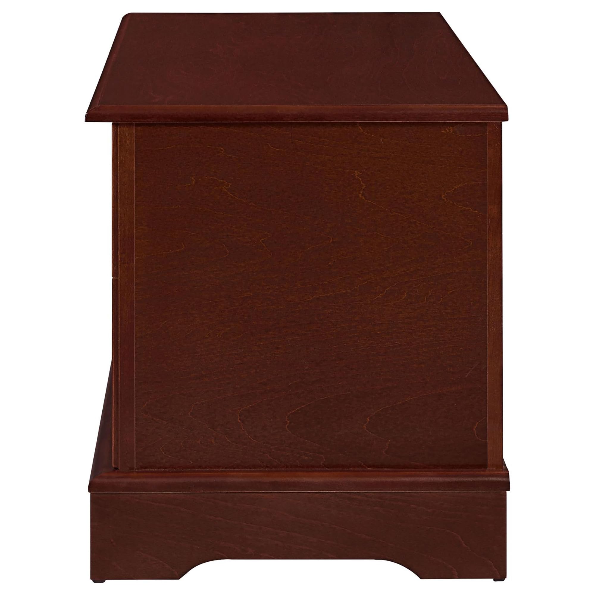 Lonergan Cedar Chest: Romantic Storage Chest for Wool Blankets/Coats (Warm Brown)