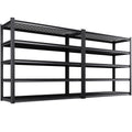 59 ''W Storage Shelves, 71‘’H Garage Shelving, Adjustable Garage Shelves, 3000lbs Heavy Duty Shelving ,5 Tier Garage Storage Shelves,Easy-To-Install Metal Shelf Storage Rack Shelving Unit 2 Pack