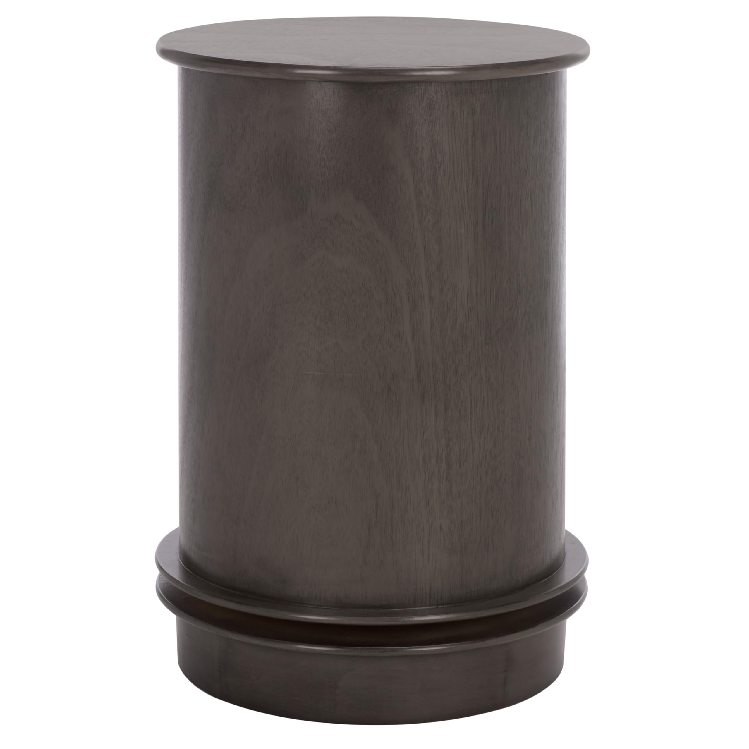 SAFAVIEH Furniture - Tabitha 1-Drawer Accent Table - Black - Solid Wood - Farmhouse Storage Design - Ideal for Living Room, Entryway, Home Office, 17.7"W x 17.7"D x 26"H - Fully Assembled (AMH5712H)