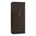 Sauder HomePlus Wardrobe/Pantry cabinets, L: 28.98" x W: 20.95" x H: 71.18", Dakota Oak finish