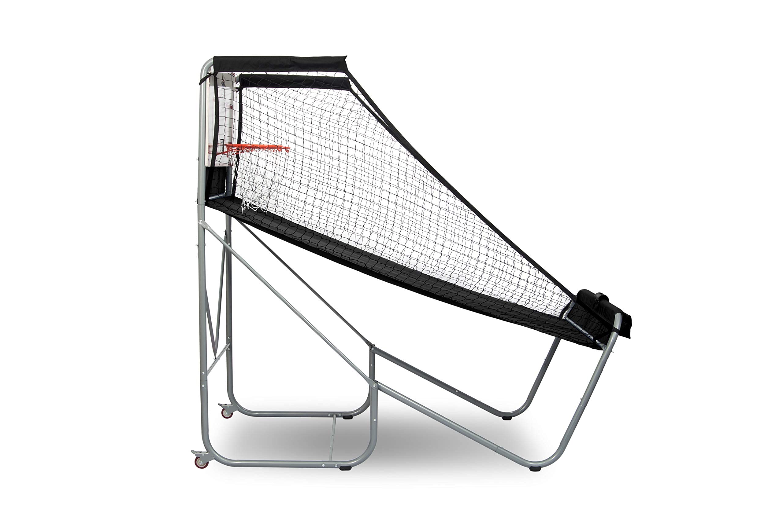 Pop-A-Shot - Home Dual Shot with Atlanta Hawks NBA Graphics l Sensor Scoring l 16 Game Modes l 7 Balls l Foldable Storage l for All NBA Fans