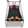 Pop-A-Shot Official Indoor/Outdoor Dual Shot Basketball Arcade Game - Weather Resistant - 16 Different Games - 6 Audio Options - Near 100% Scoring Accuracy - Large LED Scoreboard