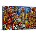 CANVAS ON DEMAND Music Canvas Wall Art Print by Xavier Cortada, Home Decor, Artwork,60" x40in