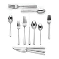 Kate Spade New York Malmo 20-Piece Flatware Set, 4.30 LB, Metallic