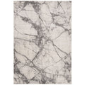 SAFAVIEH Lurex Collection Area Rug - 10' x 14', Ivory & Grey, Modern Abstract Design, Non-Shedding & Easy Care, Ideal for High Traffic Areas in Living Room, Bedroom (LUR187A)