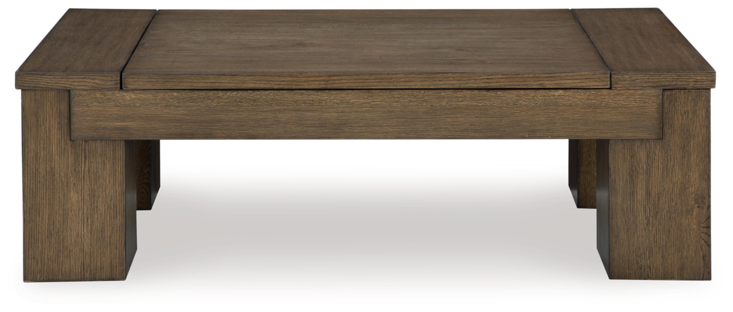 Signature Design by Ashley Rosswain Contemporary Lift-Top Coffee Table, Dark Brown