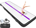 16 ft VOFiTNY Inflatable Gym Mats 4'' Thick Air Mat Tumble Track for home/gymnastics/cheer/tumbling