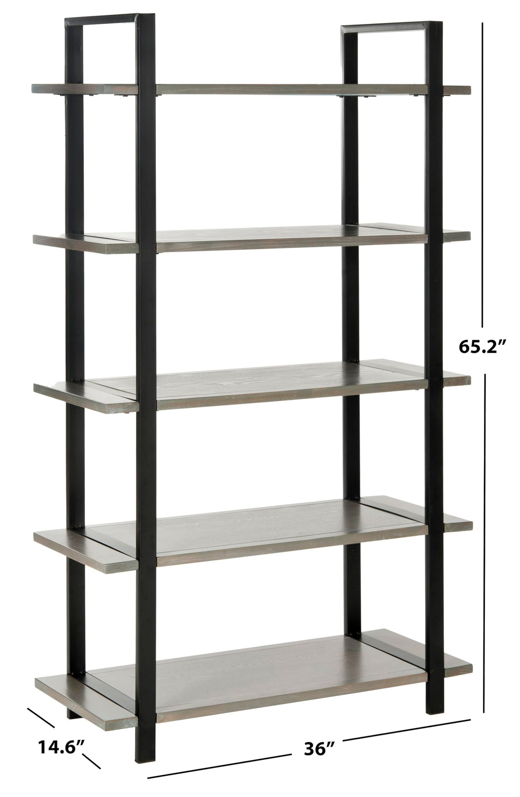 SAFAVIEH American Homes Collection Scott Oak Etagere