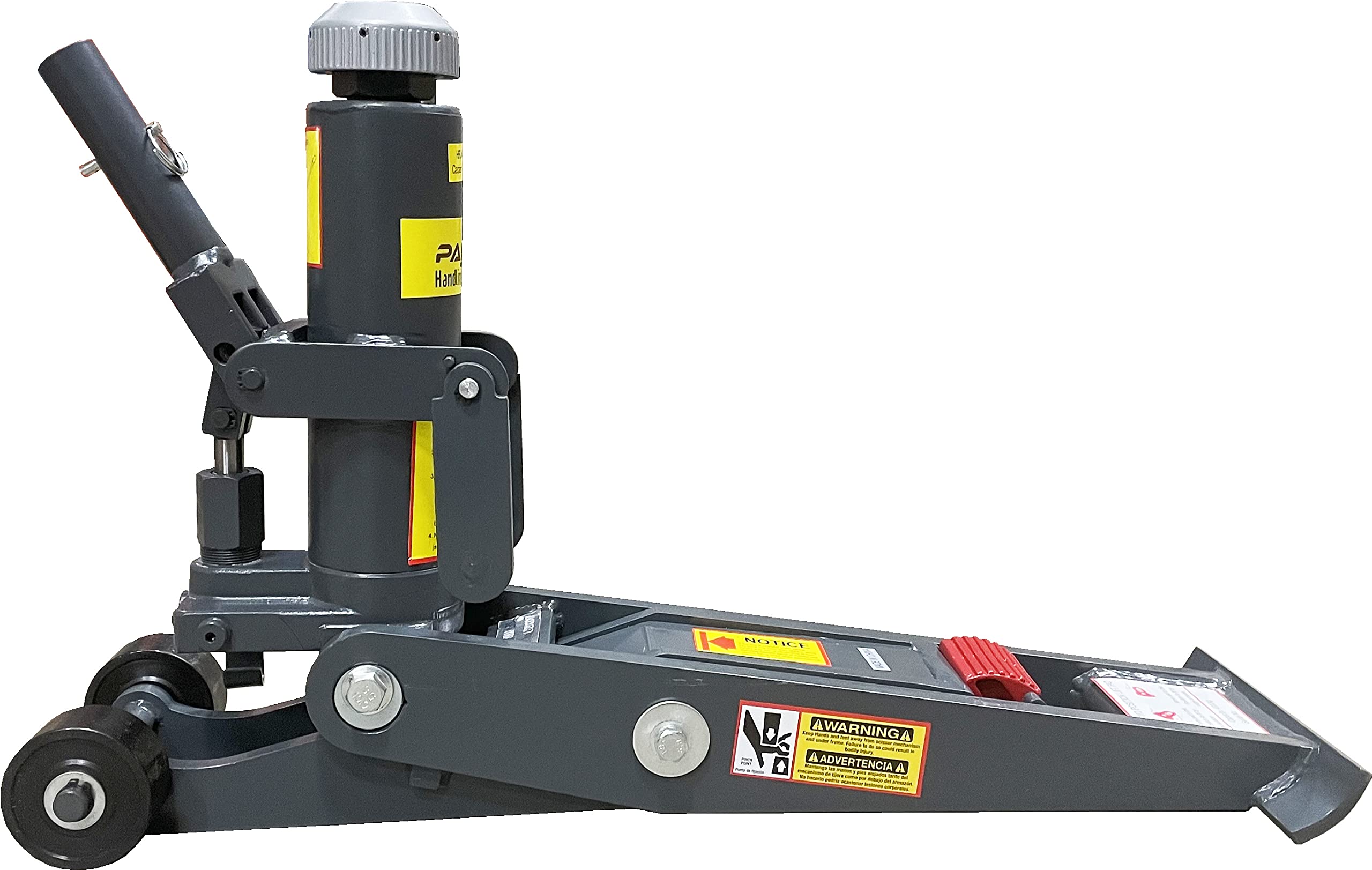 Pake Handling Tools - Hydraulic Forklift Jack (4 Ton) 8800 lbs Capacity 2.5" - 16" Height, Sturdy Reliable Maintenance Tool