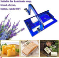 LKXNEW Precision Soap Cutter with Scale - Adjustable Acrylic Loaf Cutter for DIY Soap Making & Crafts, for Handmade Soap & Craft Supplies