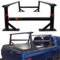 SCITOO Bed Rack Tacoma Cargo Carrier Cargo Rack System Compatible for Universal Pickup Truck Overland Rack Truck Bed Rack Cargo Carrier