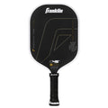 Franklin Sports PRO Pickleball Paddles – C45 Carbon Fiber Series - Official USAP + UPA Approved Pickleball Paddle - Aurelius 12.7mm Polymer Core - Official Shape of Anna Leigh Waters - Black/White