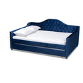 Baxton Studio Daybeds, Full, Royal Blue