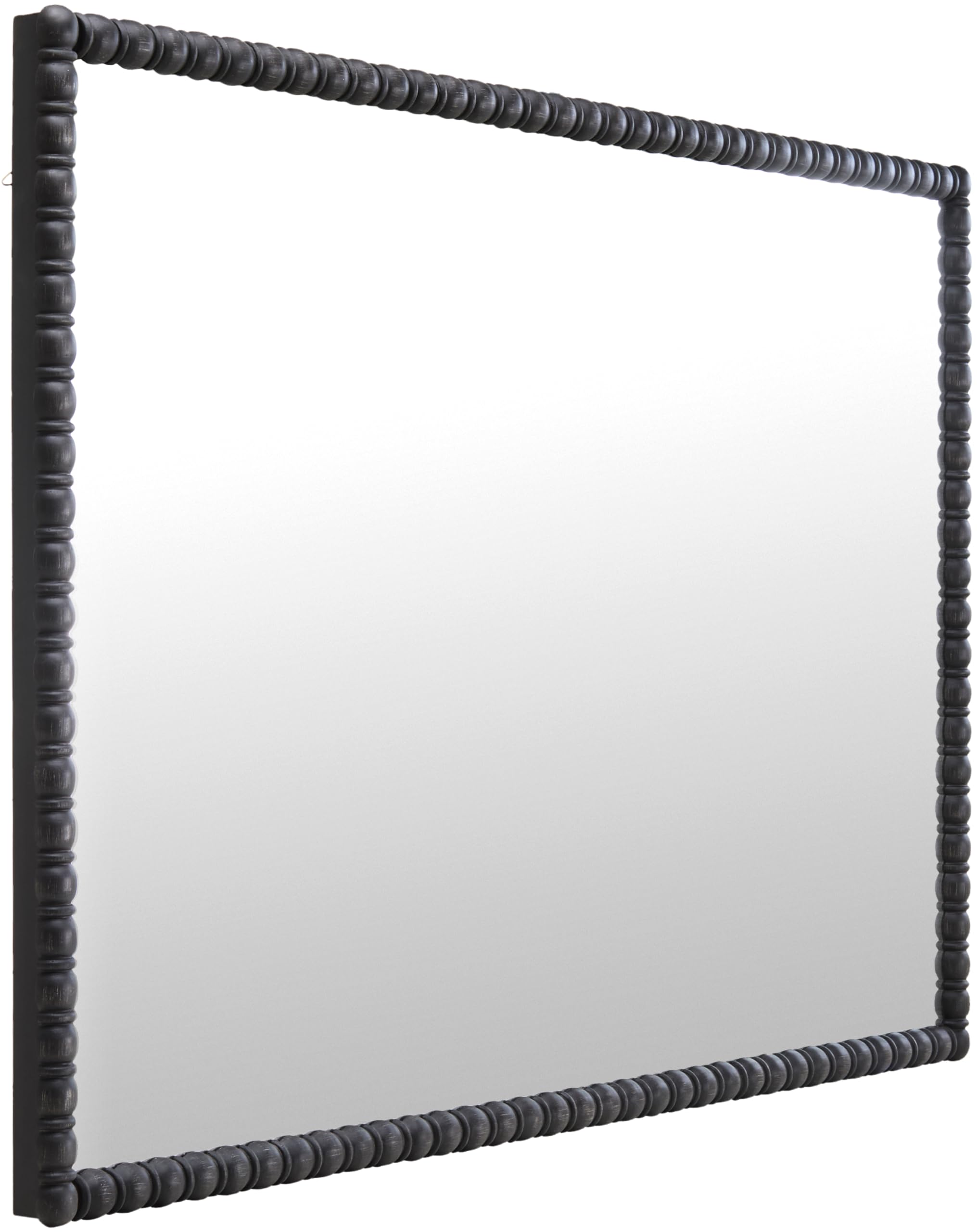 Livabliss x Galey Alix Karling Blair Traditional Full Length Mirror, 72" H x 47" W x 3" D, Black