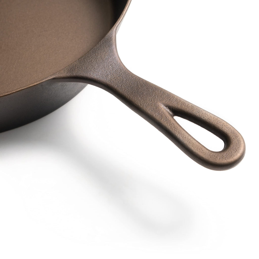 Lancaster Cast Iron No. 10 Skillet - 11-5/8-Inch Pre-Seasoned Heirloom Pan - Made in USA