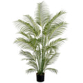 SilksAreForever 6' Areca Faux Palm Tree w/Pot -Green